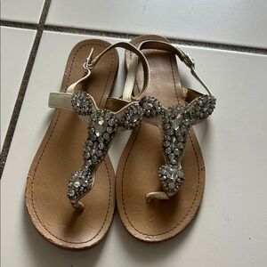 BCBGeneration Embellished Sandals